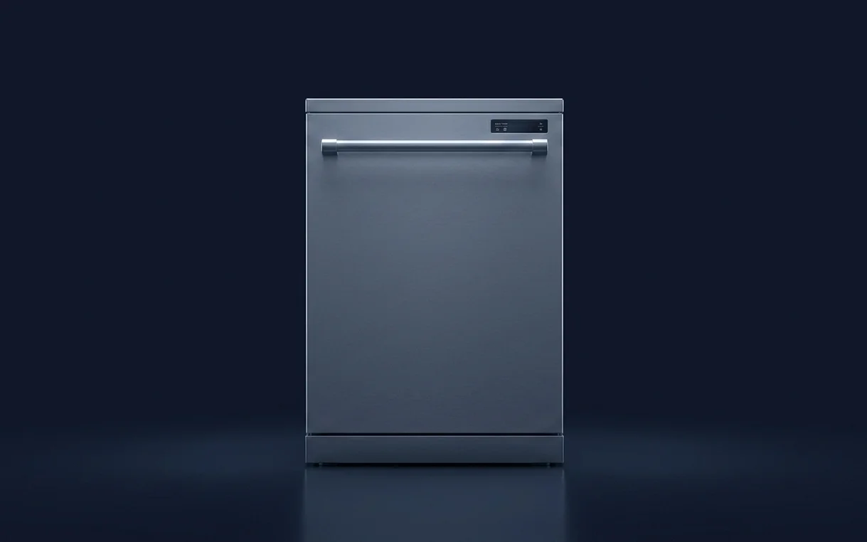 Dishwasher with clean plates